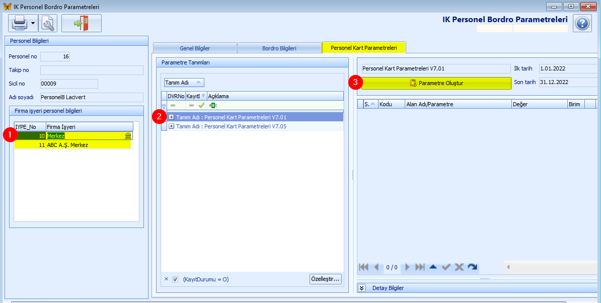 0192_personel_bordro_parametre_olustur