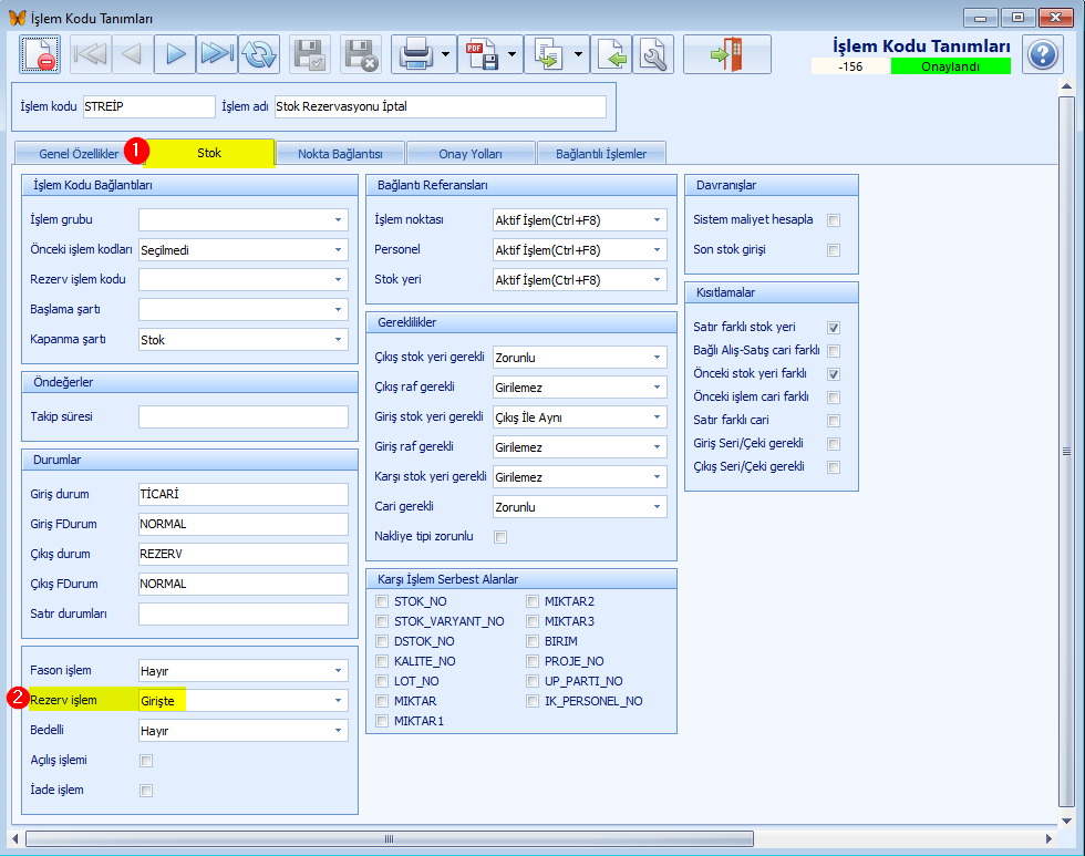 17-stok rezerv islem kodu3