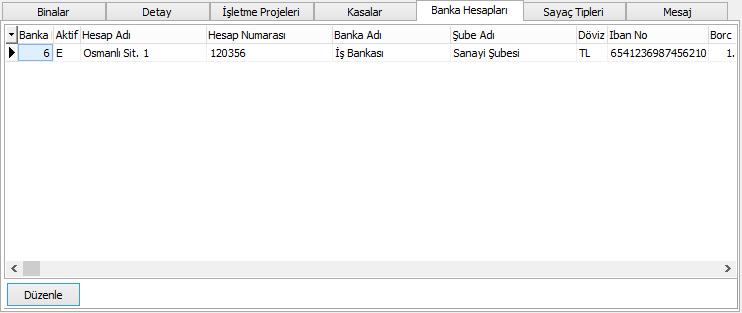 bys site banka hesapları