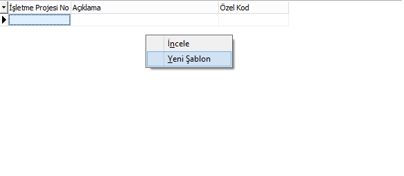 bys işletme şablonu 1